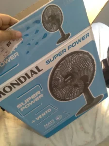 ventilador de mesa mondial
